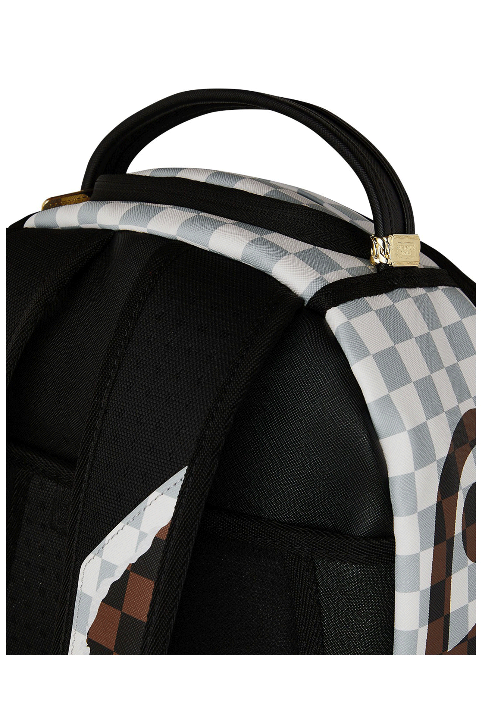 ZAINO SPRAYGROUND CHECKERED  SHARK BACKPACK