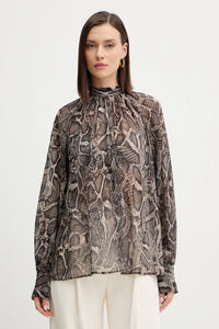 LS AUDRINE BOW BLOUS