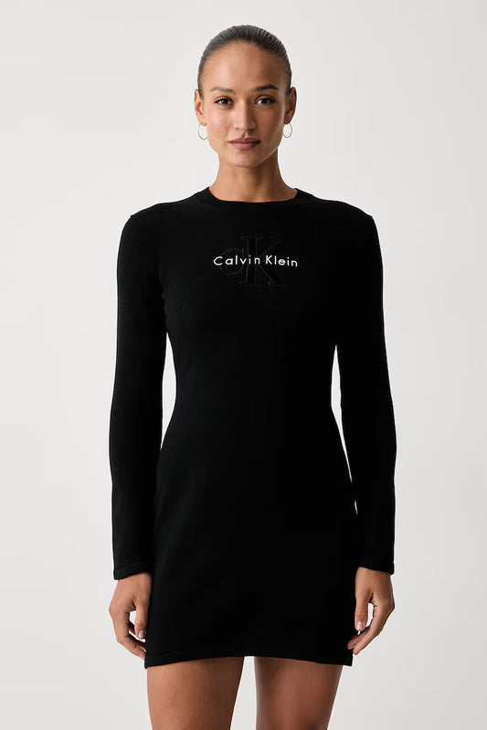 Vestito maglione in cotone