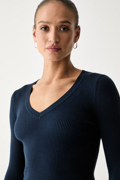 Maglione scollo a V
