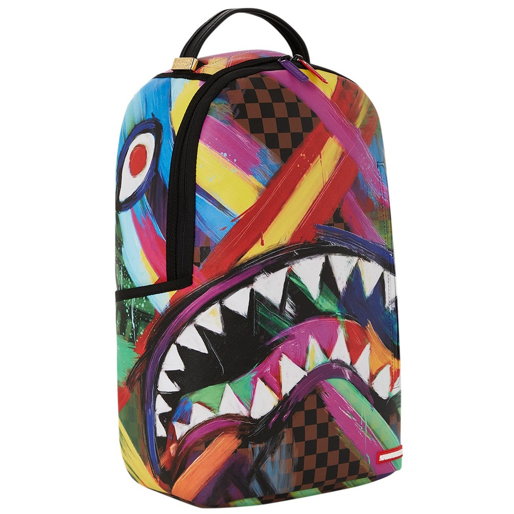 ZAINO SPRAYGROUND SHARKS IN PAIT BACKPACK