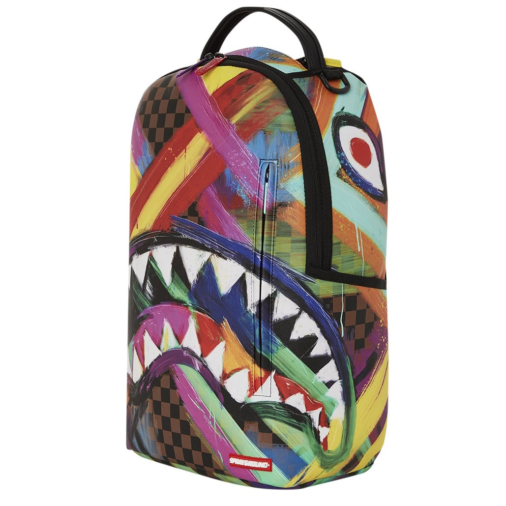 ZAINO SPRAYGROUND SHARKS IN PAIT BACKPACK