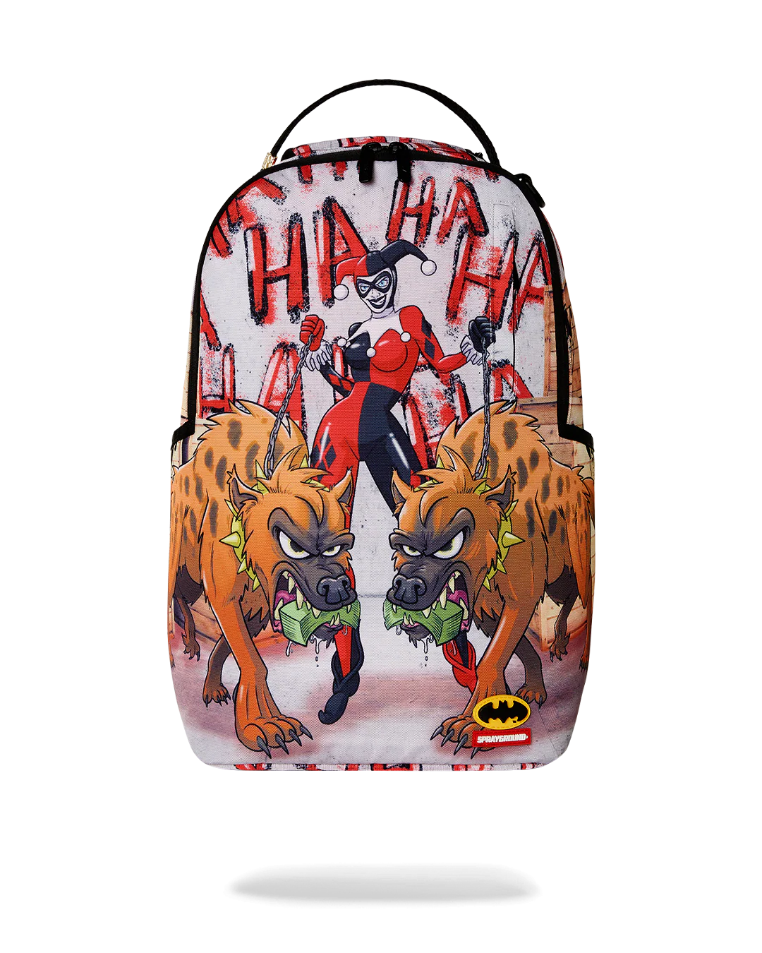 HARLEY QUINN WHIT HYENAS DLXR SPRAYGROUND
