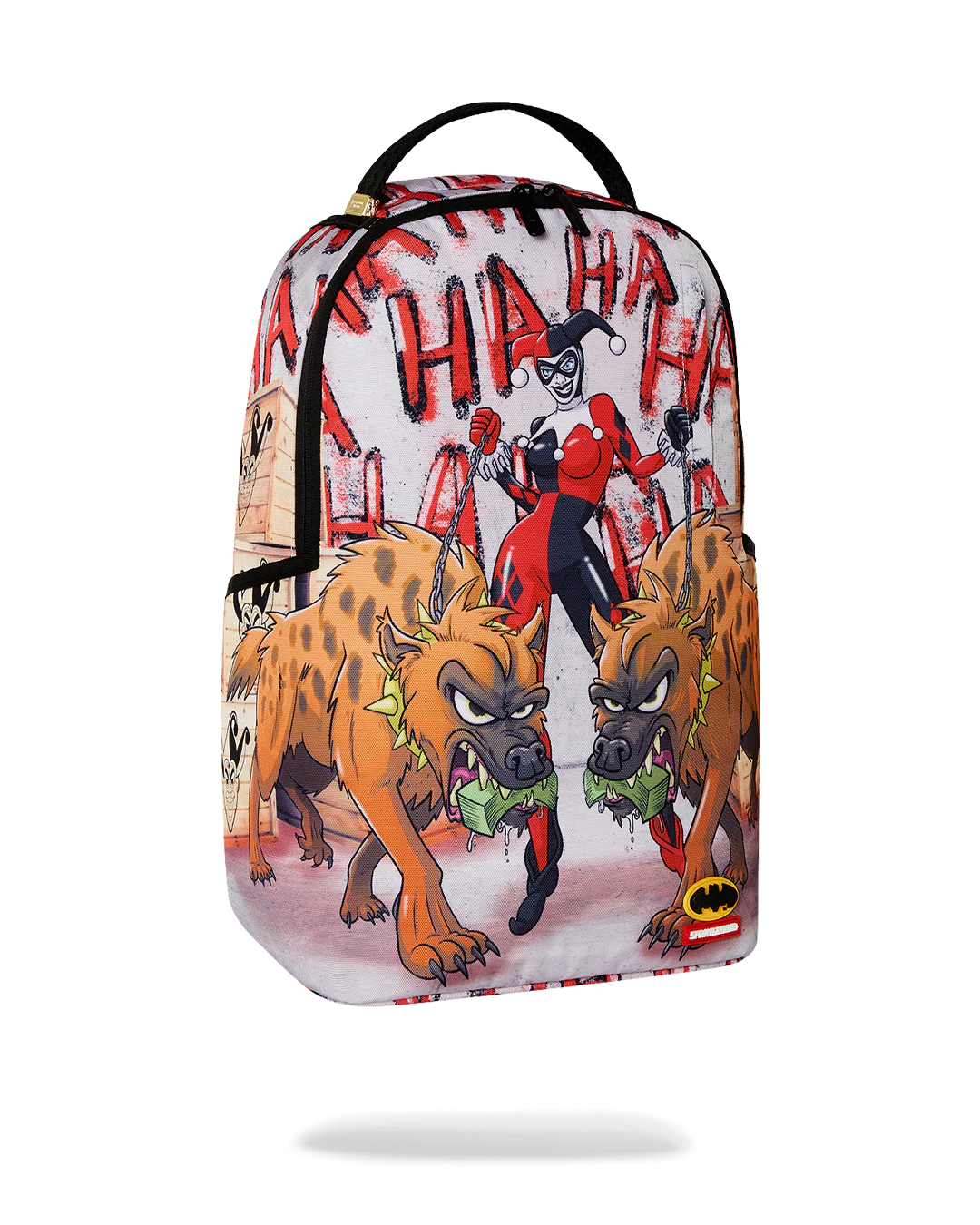 HARLEY QUINN WHIT HYENAS DLXR SPRAYGROUND