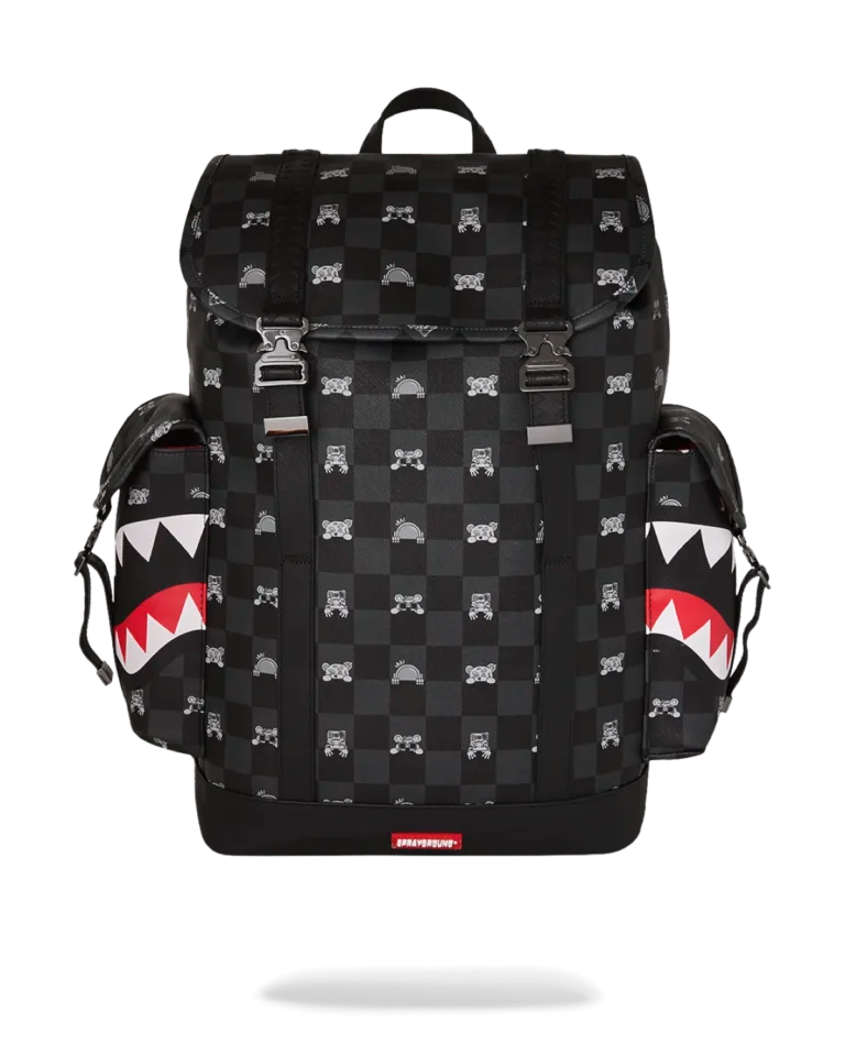 GRAY PEEKING CHARACTER CHECK MONTE CARLO SPRAYGROUND