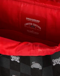 GRAY PEEKING CHARACTER CHECK MONTE CARLO SPRAYGROUND