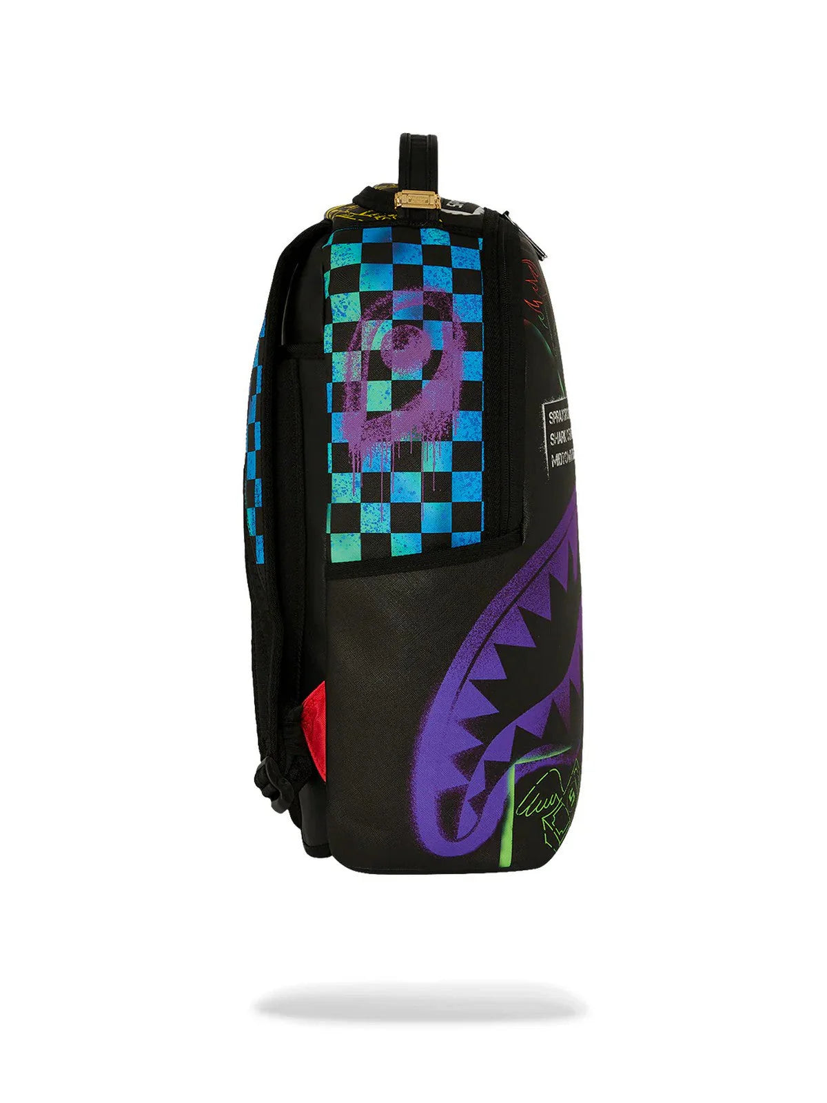 ZAINO SPRAYGROUND SHARK CENTRAL STENCILS DLXSV