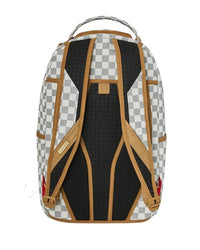 GRAFF EMBOSSED CREAM CHECK DLXSV BACKPACK SPRAYGROUND