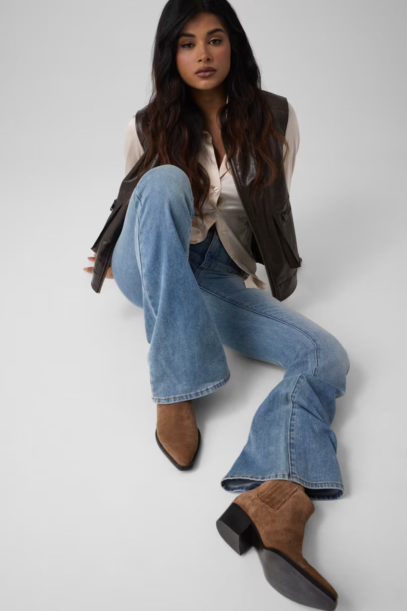 Stivale in suede Wynie