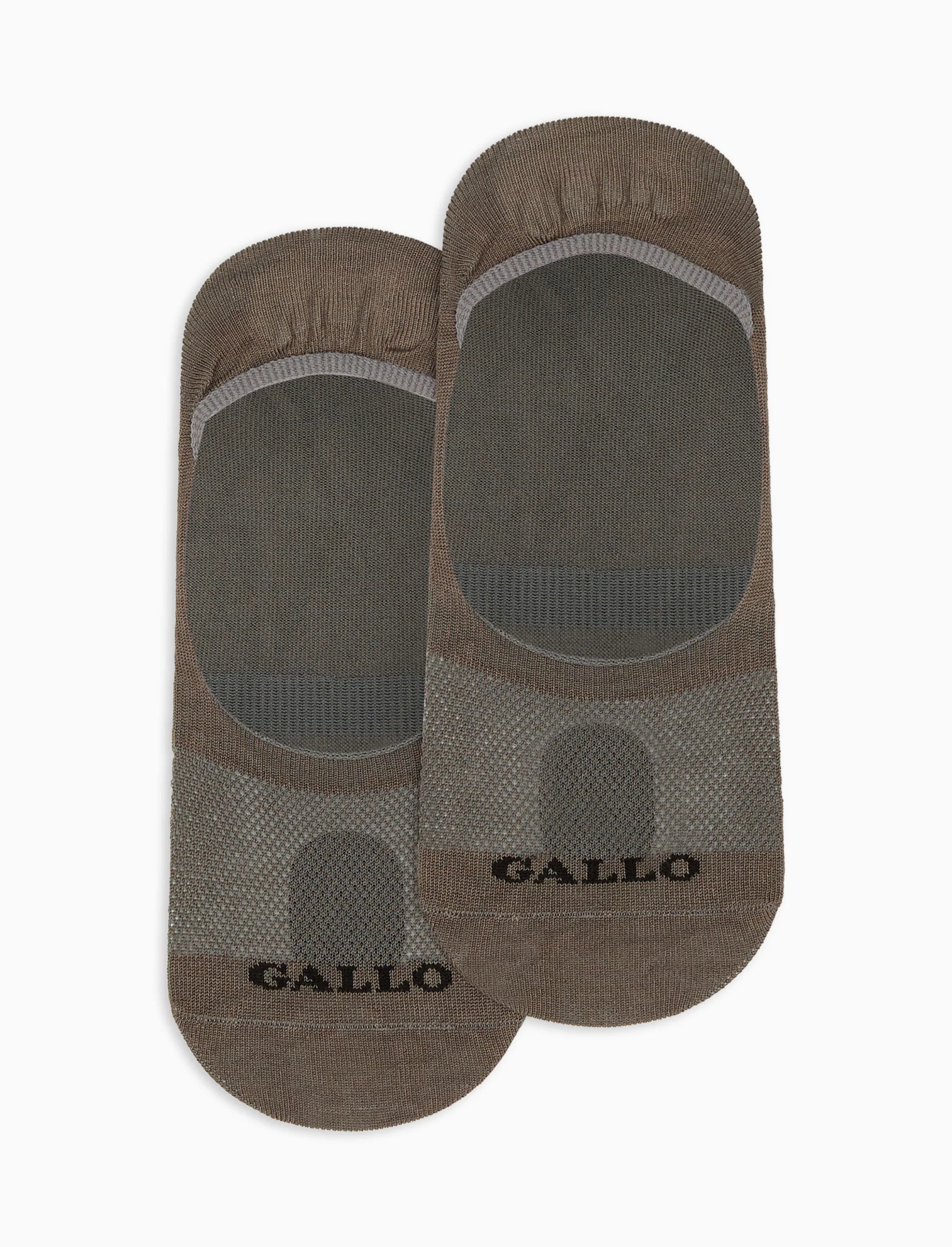 SOLETTE ACCOLLATE UOMO COTONE TINTA UNITA GALLO