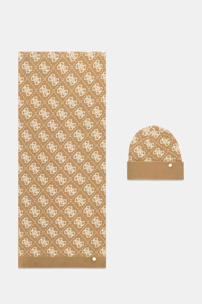 Set composto da berretto e sciarpa