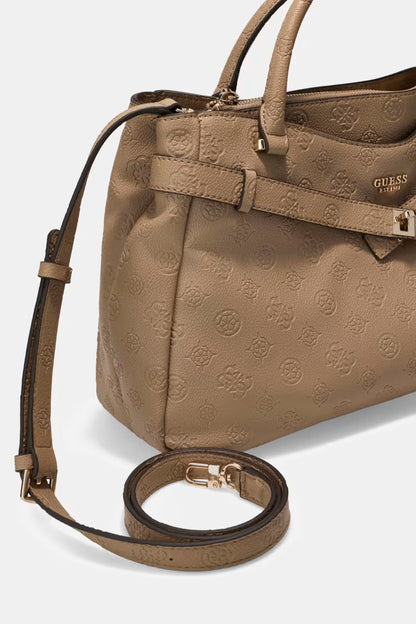 Borsa a tracolla logo Ella