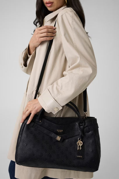 Borsa a tracolla logo Ella