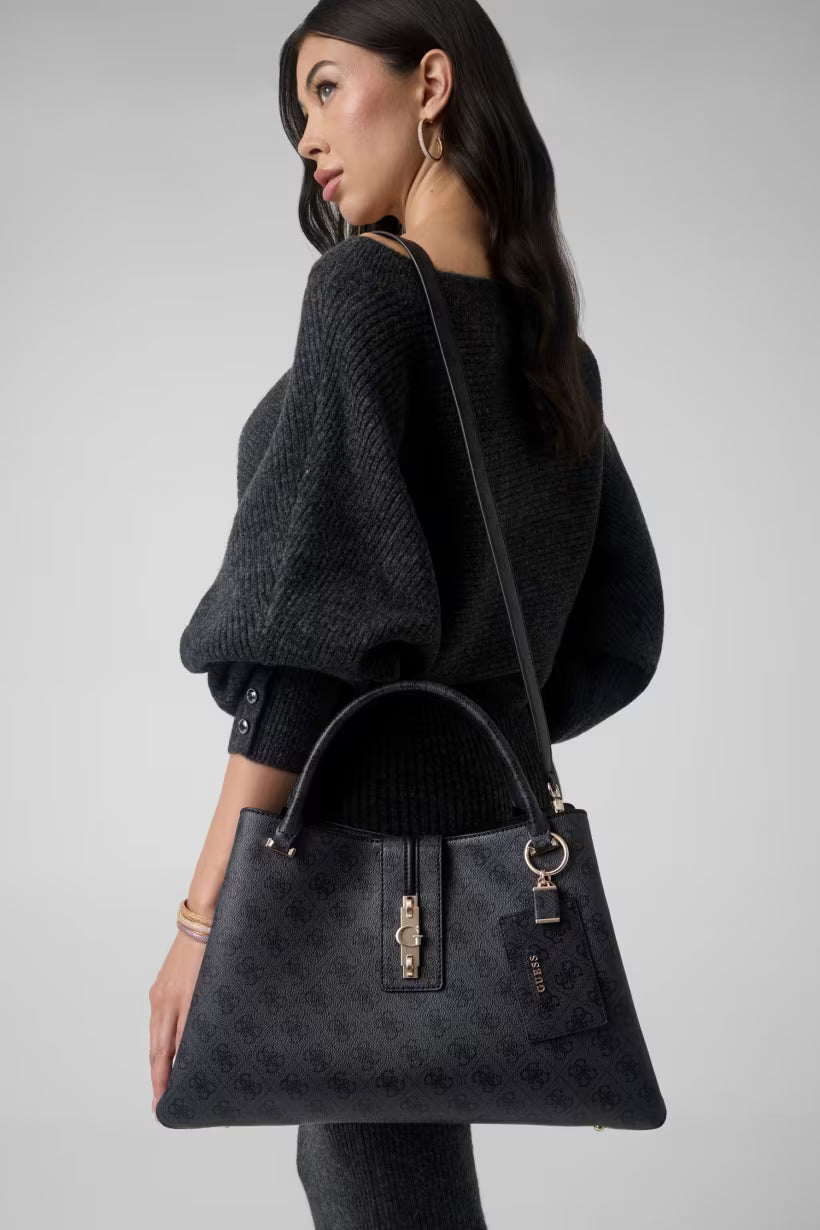 Borsa Tote con Logo Yvonne