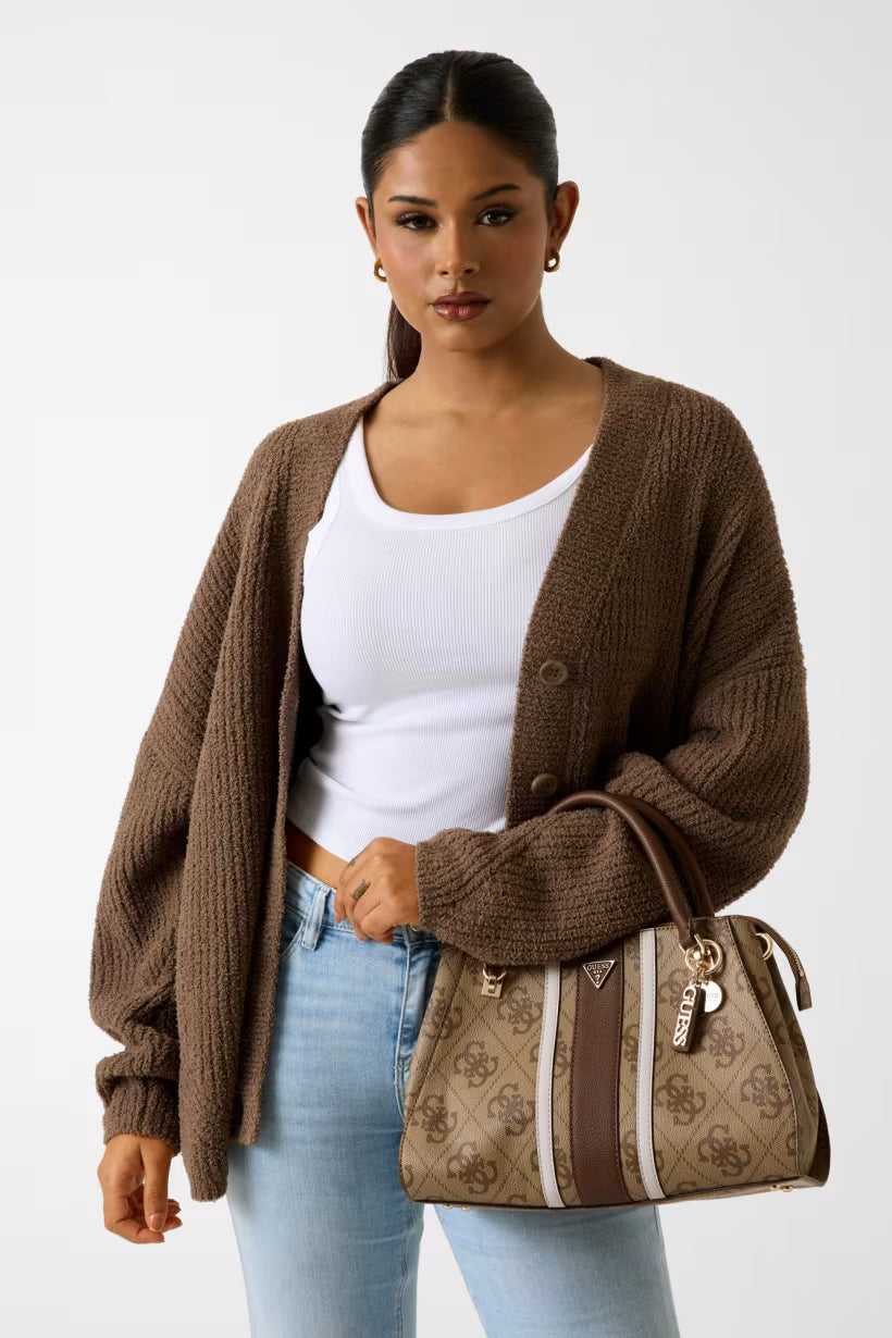Borsa a mano Noelle con logo