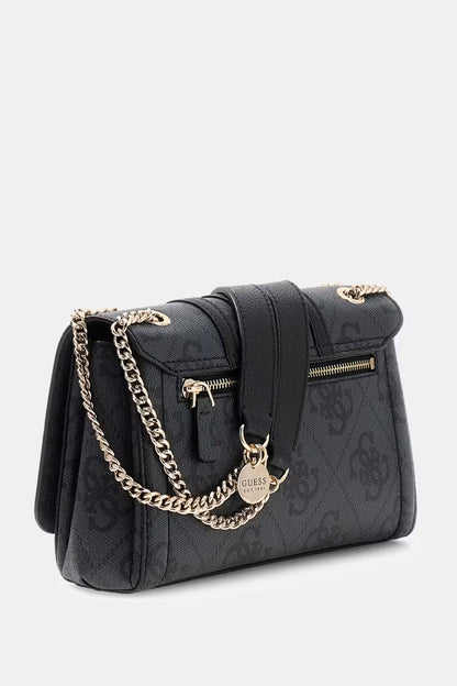 Borsa a tracolla con logo Noelle