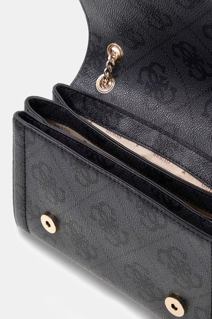 Borsa a tracolla con logo Noelle