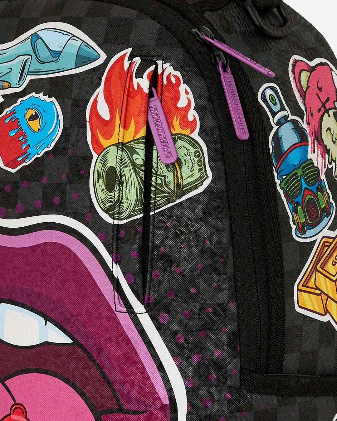 ZAINO SPRAYGROUND LIPS SMACK DOWN