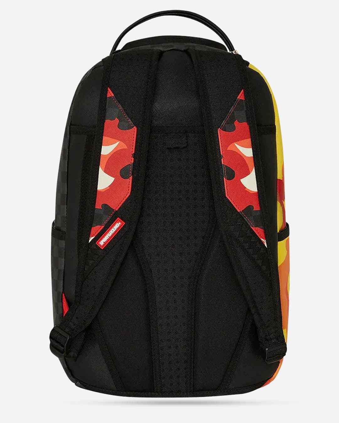 ZAINO SPRAYGROUND BENDER FIRE DRAMA DLXV BACKPACK CON ROBOT ACCIAIO