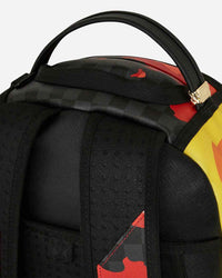 ZAINO SPRAYGROUND BENDER FIRE DRAMA DLXV BACKPACK CON ROBOT ACCIAIO