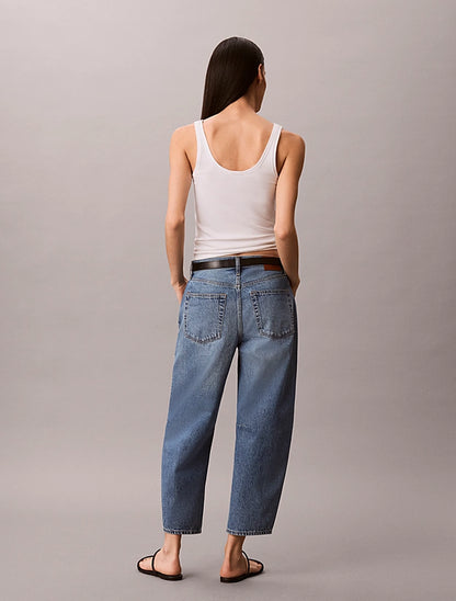 Jeans Barrel Cropped