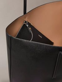 FOIL LOGO TOTE W/POUCH