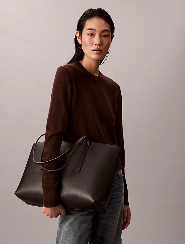 FOIL LOGO TOTE W/POUCH
