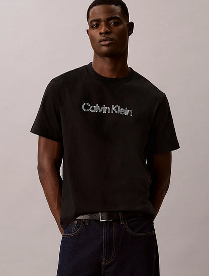 T-shirt con logo vestibilità rilassata