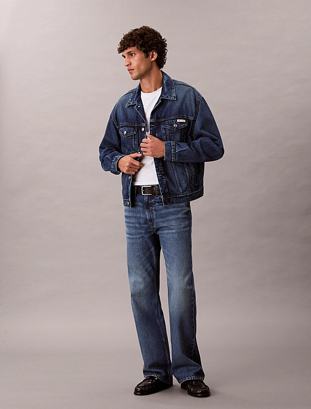 Giubbotto trucker in jeans anni '90