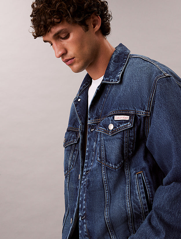 Giubbotto trucker in jeans anni '90