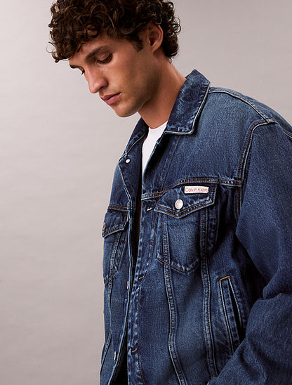 Giubbotto trucker in jeans anni '90