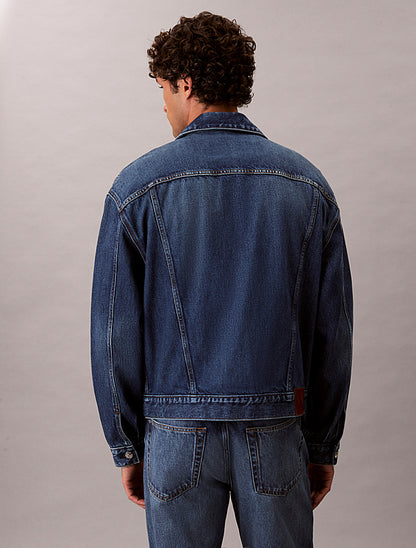 Giubbotto trucker in jeans anni '90