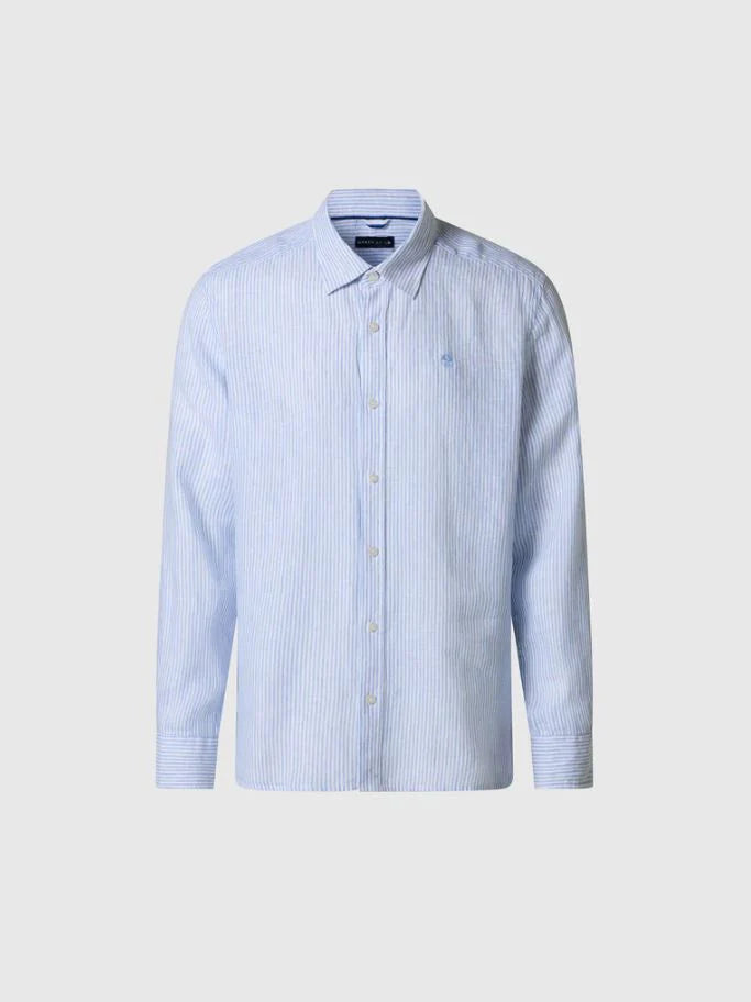 SHIRT SPREAD COLLAR LONG SLEEVE