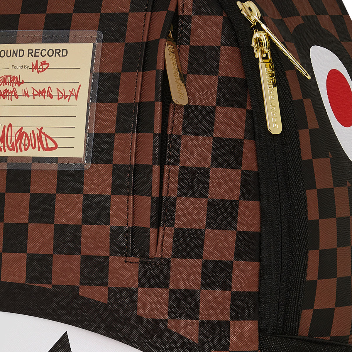 ZAINO SPRAYGROUND STAMPA SHARKS IN PARIS LOST AND FOUND