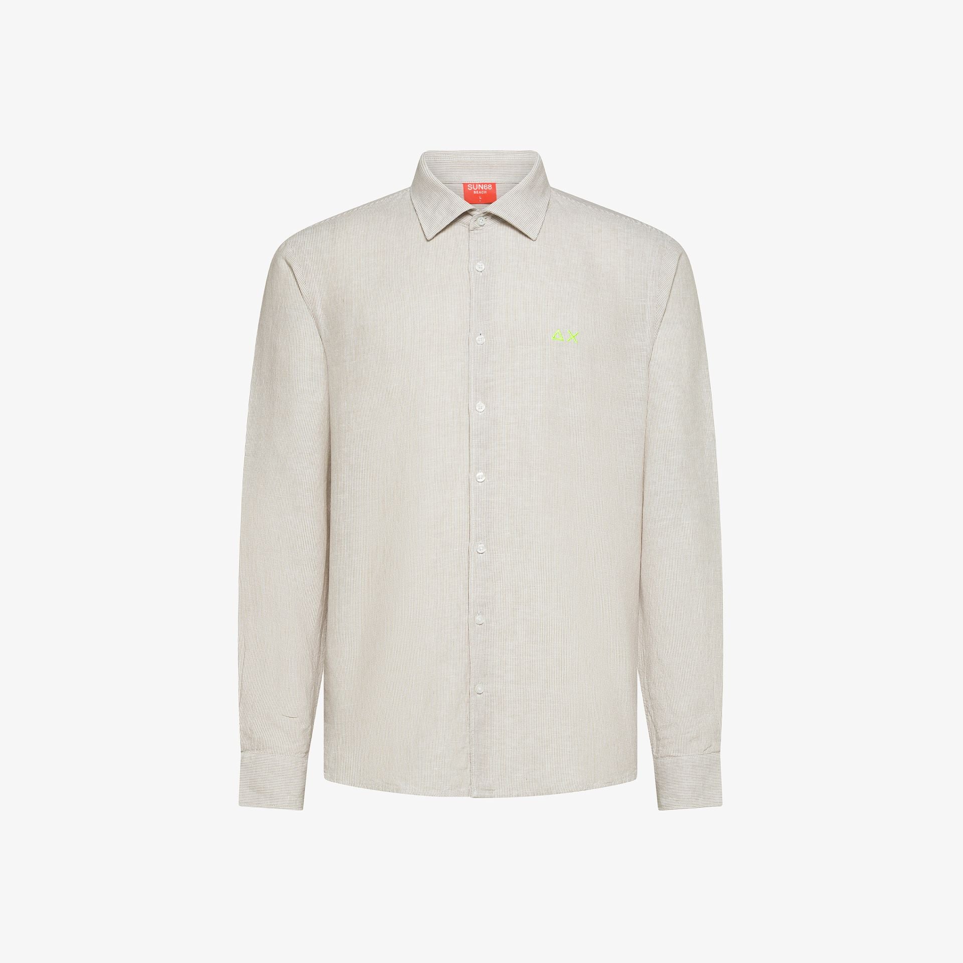 SHIRT CLASSIC STRIPE BEACH L/S
