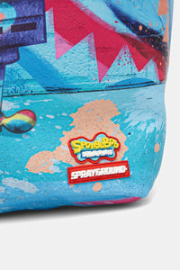 ZAINO SPRAYGROUND  PAINTED SPONGEBOB BACKPACK