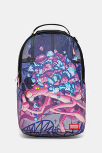 ZAINO SPRAYGROUND PINK PANTHER DIAMOND HEIST BACKPACK