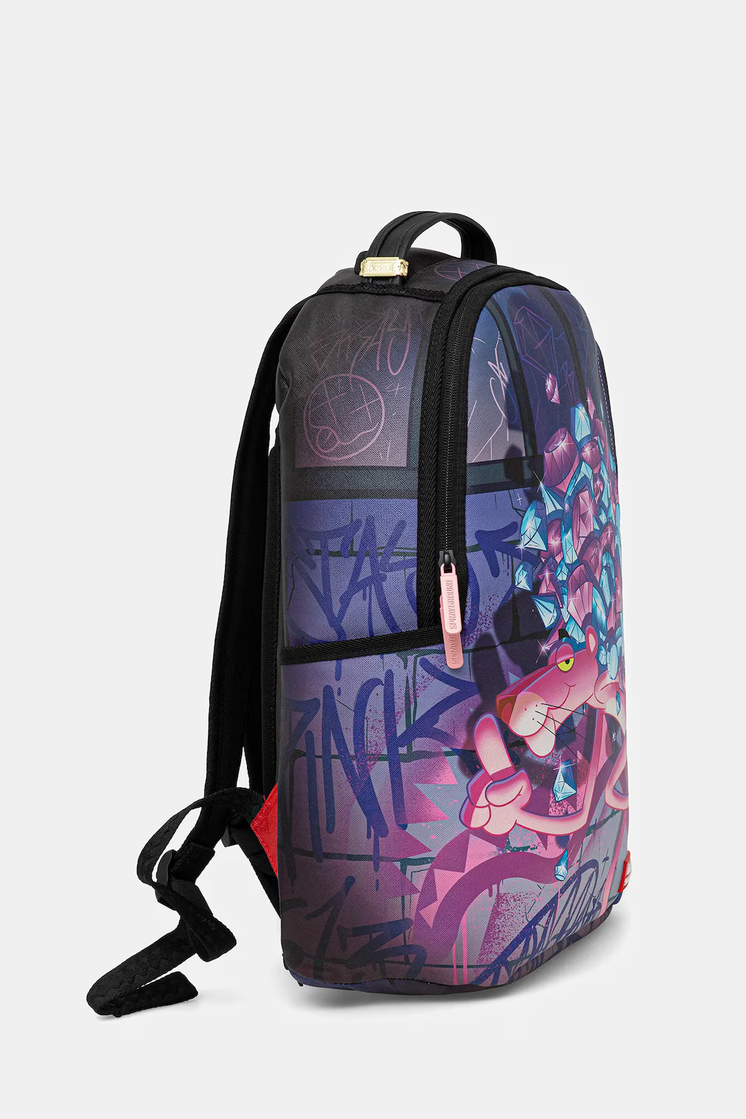 ZAINO SPRAYGROUND PINK PANTHER DIAMOND HEIST BACKPACK