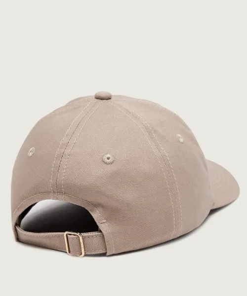 AMORETTE GABARDINE BASEBAL HAT-TAUPE