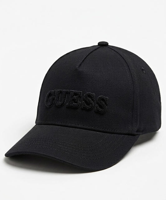 AMORETTE GABARDINE BASEBAL HAT-BLACK