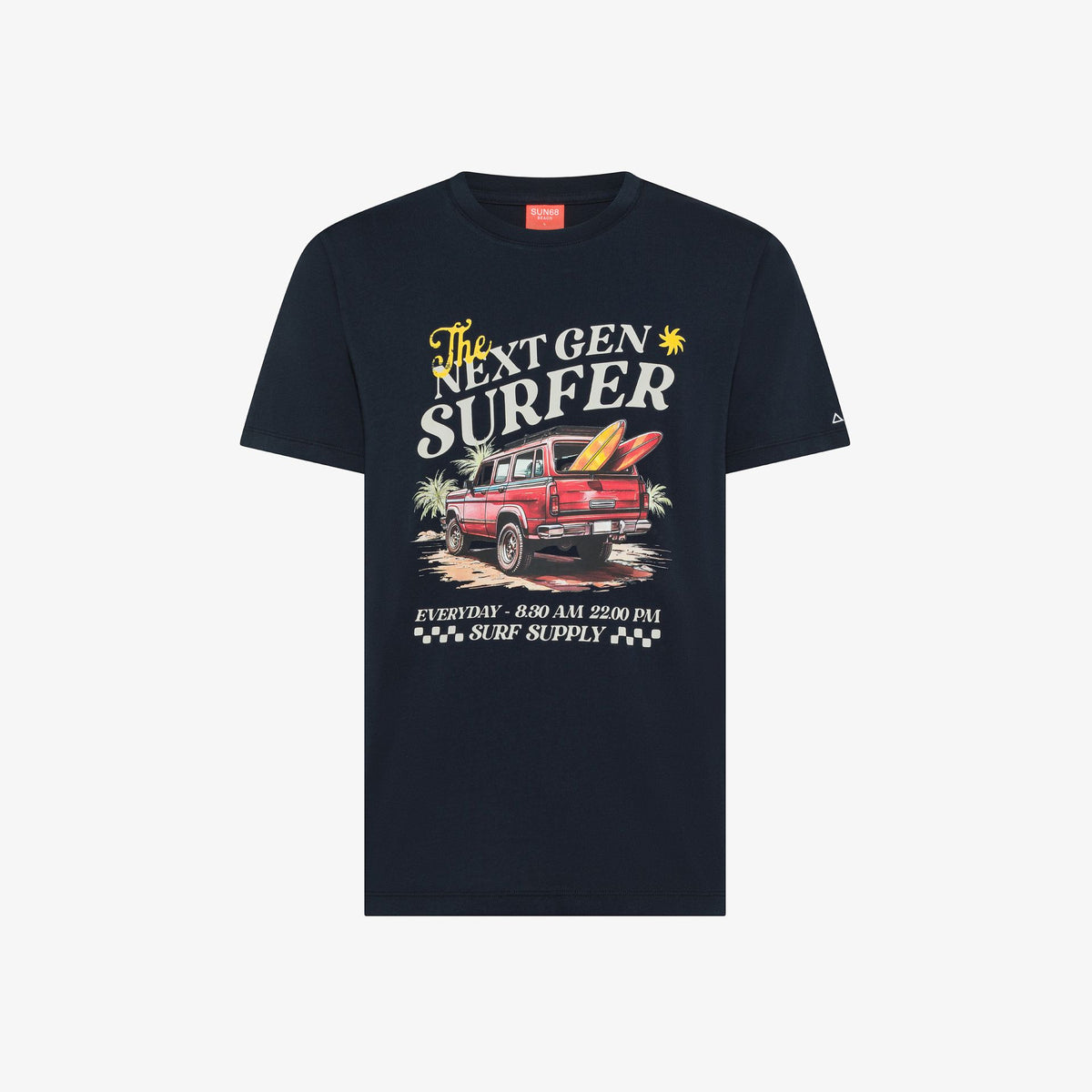 T-SHIRT PRINTED BEACH S/S