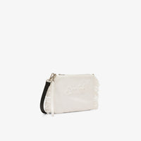 POCHETTE FRINGES CANVAS