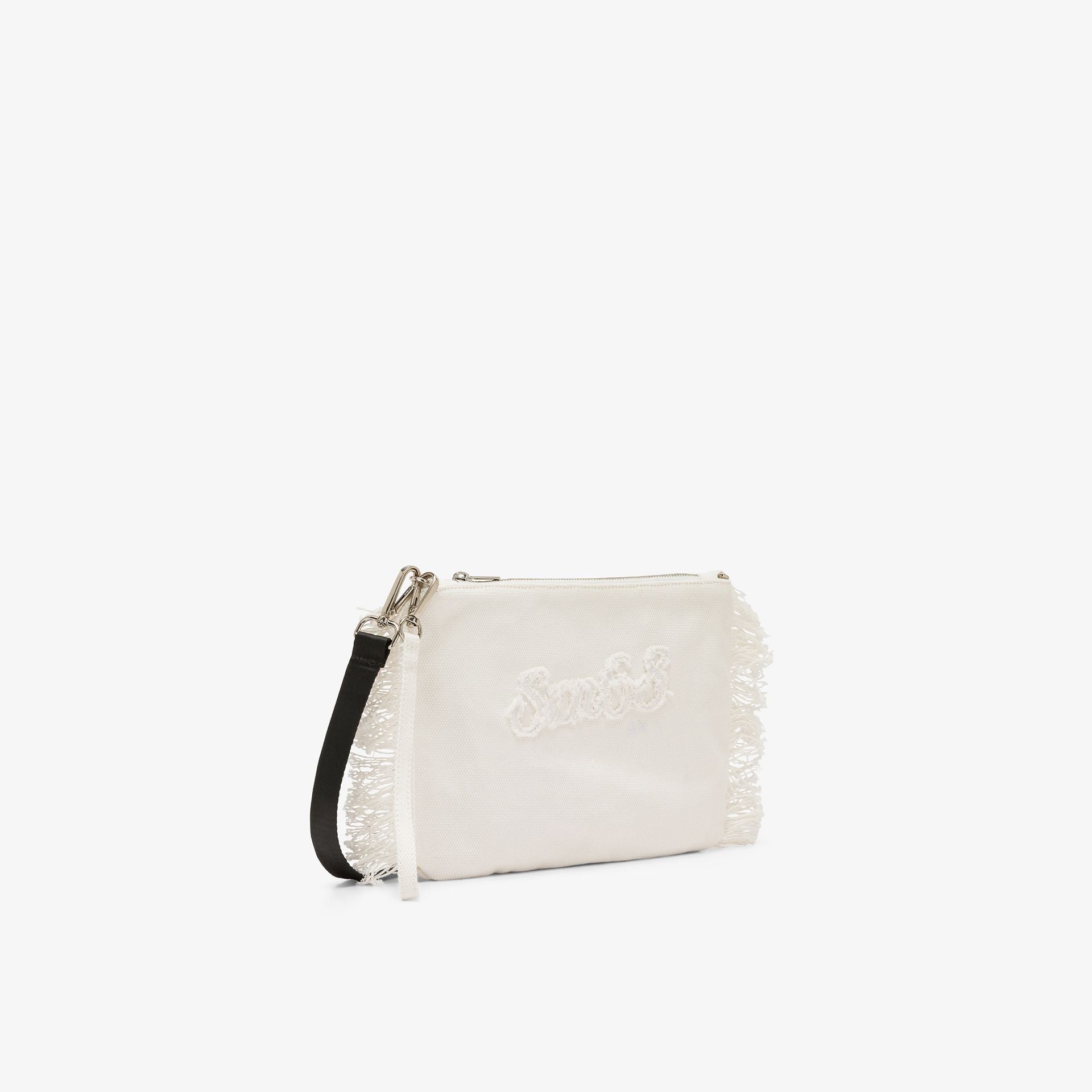 POCHETTE FRINGES CANVAS