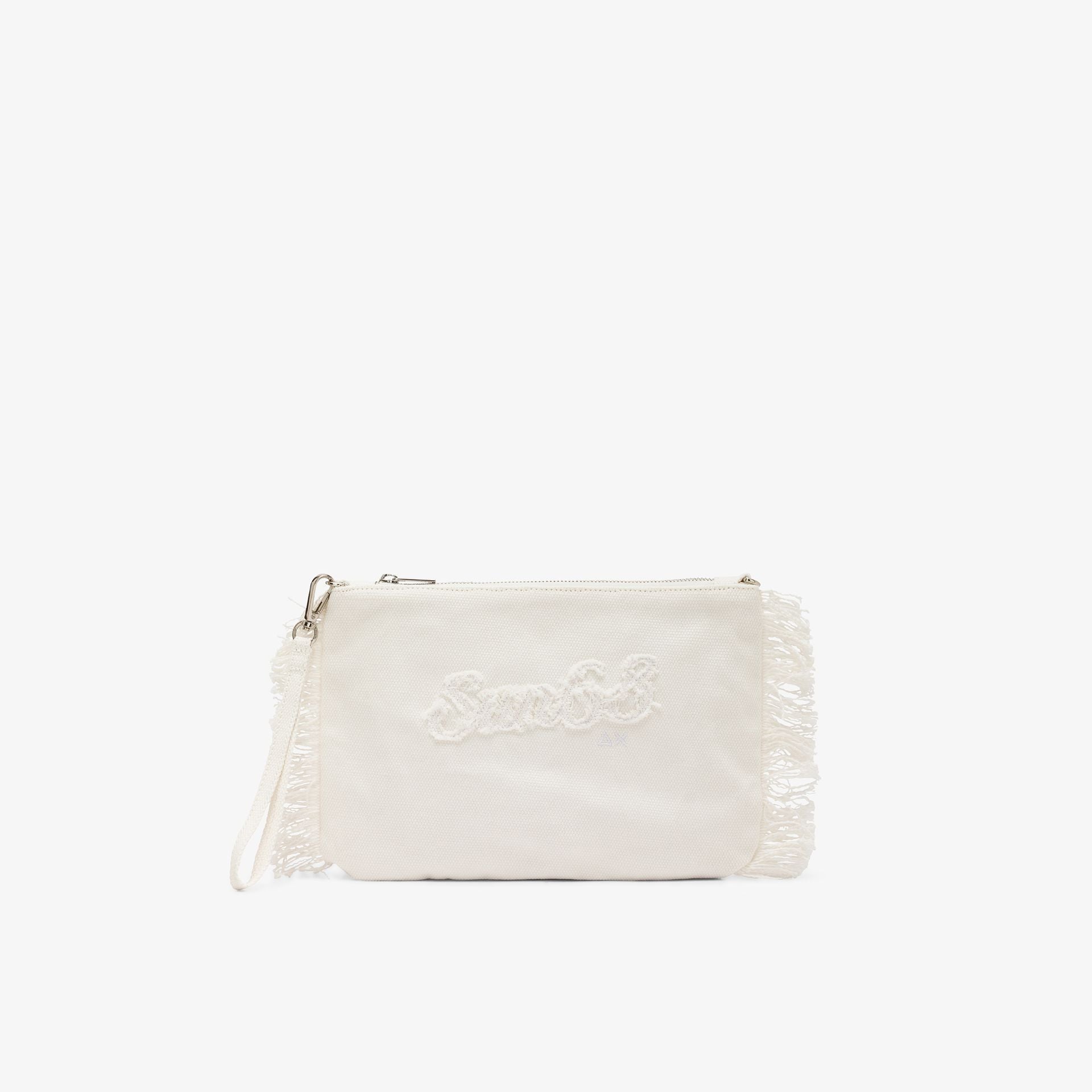 POCHETTE FRINGES CANVAS