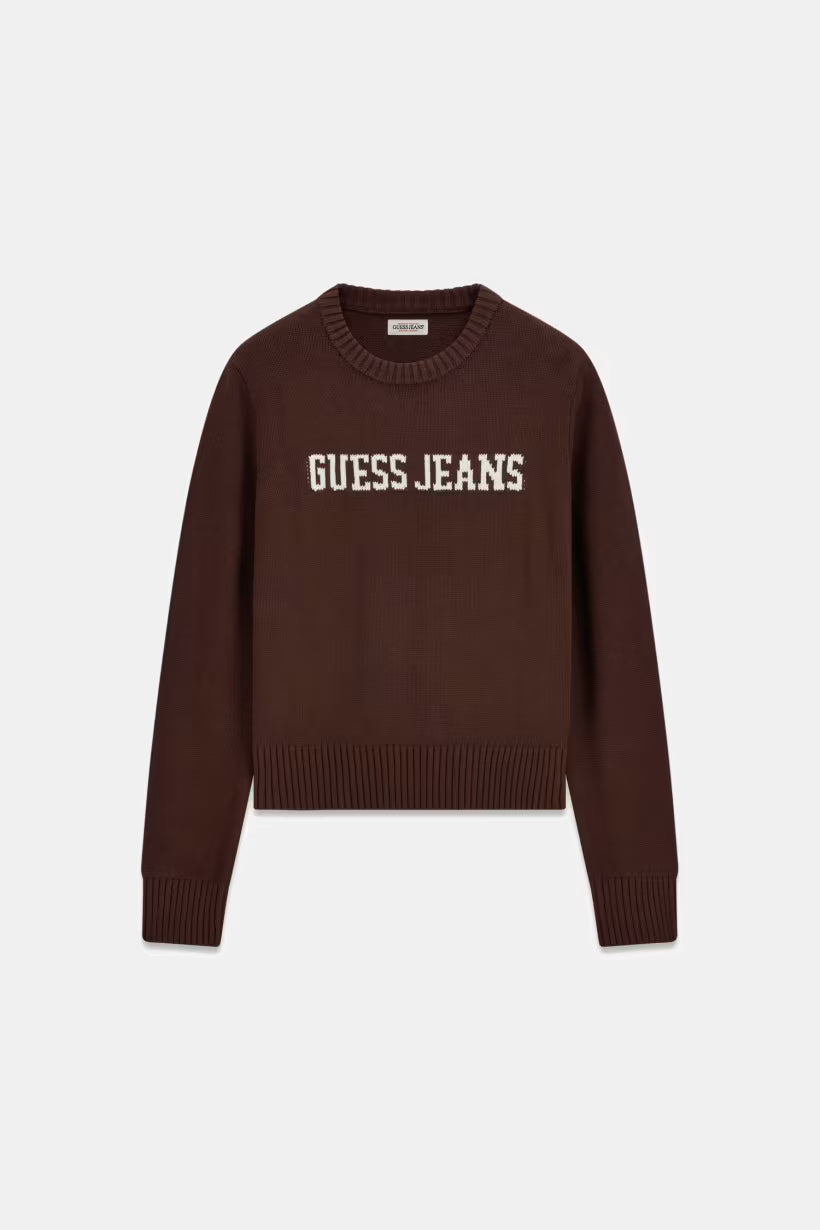 Maglione logo con intarsi