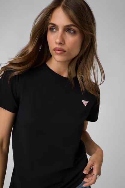 T-shirt classica con logo triangolo mini
