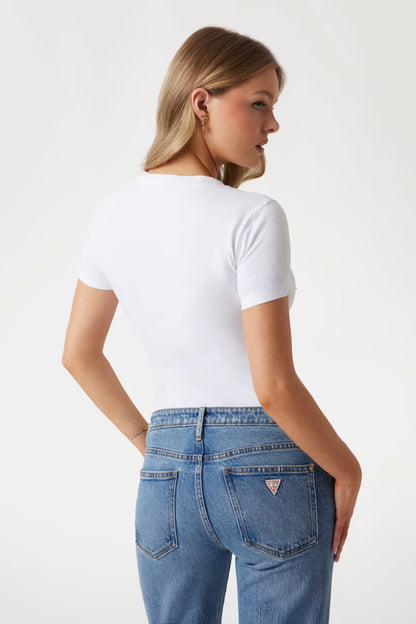 T-shirt vestibilità slim con logo