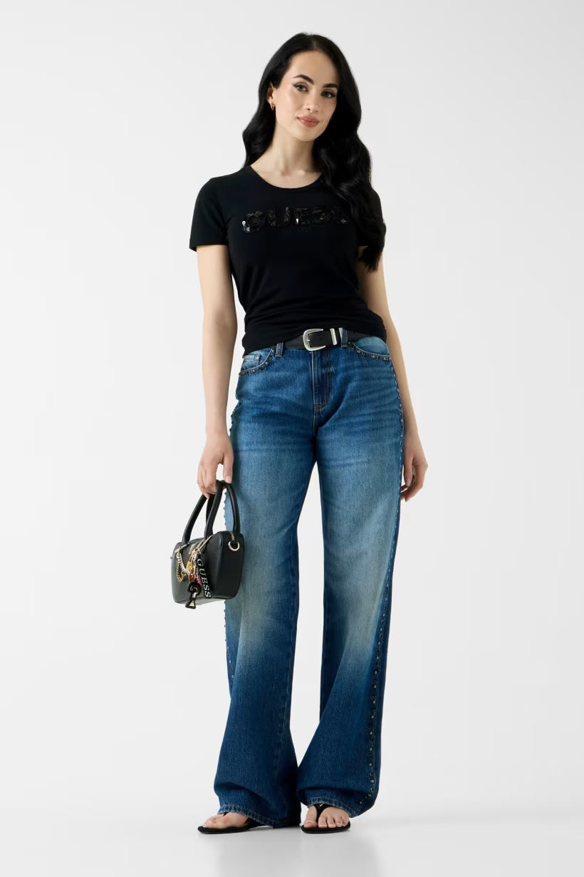 T-shirt vestibilità slim con logo