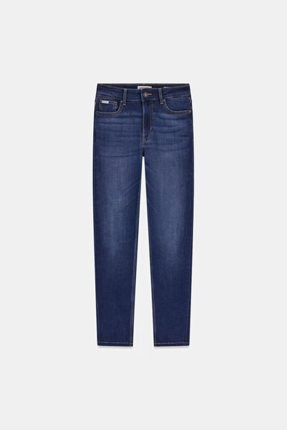 Jeans skinny a vita alta G05