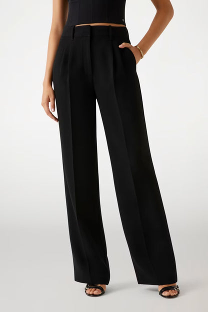 Pantalone sartoriale crepon